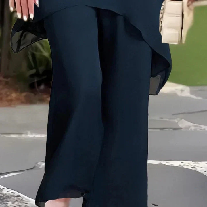 Benita | Elegant Asymmetrisk Tvådelad Set