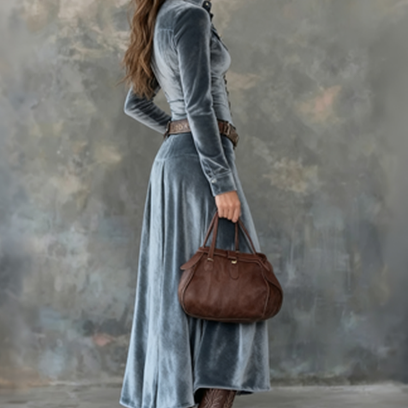 Venice | Modern Flowy Maxi Klänning
