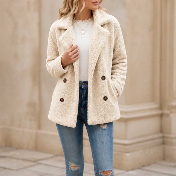 Cynthia | Sherpa Teddy Fleece Vinterjacka